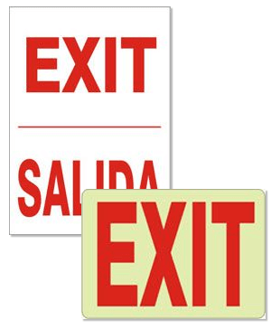 Exit Signs Exit Signs